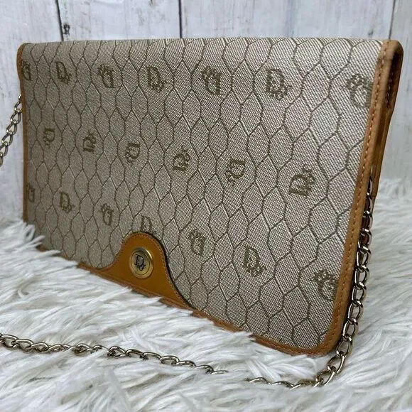 Christian Dior French Beige Vintage Trotter Bag - Picture 8 of 15